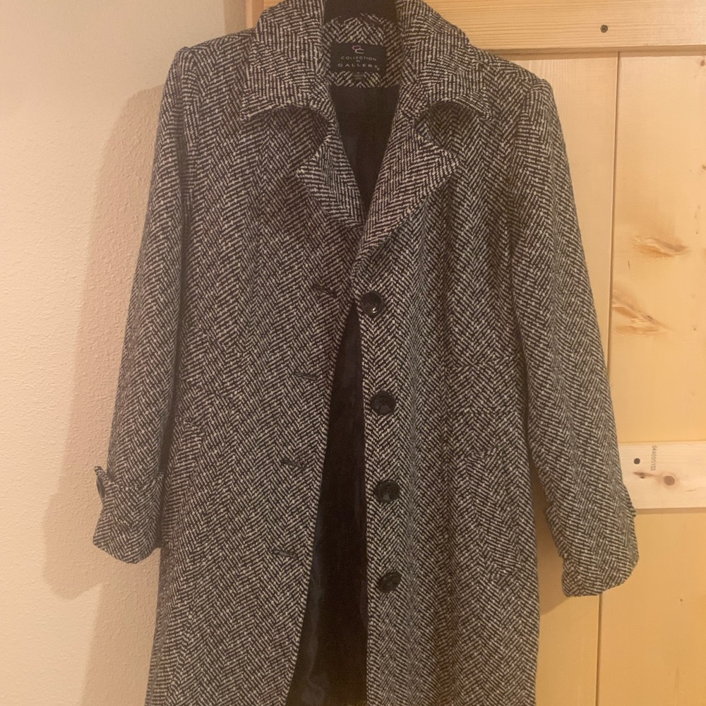 Heavy Pea Coat - Collection by Gallery - Size M